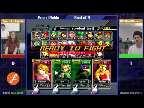 Event Match 22: lpac/Jonny Gamble (Red) vs R2DLiu/Vickram (Green) - Round Robin