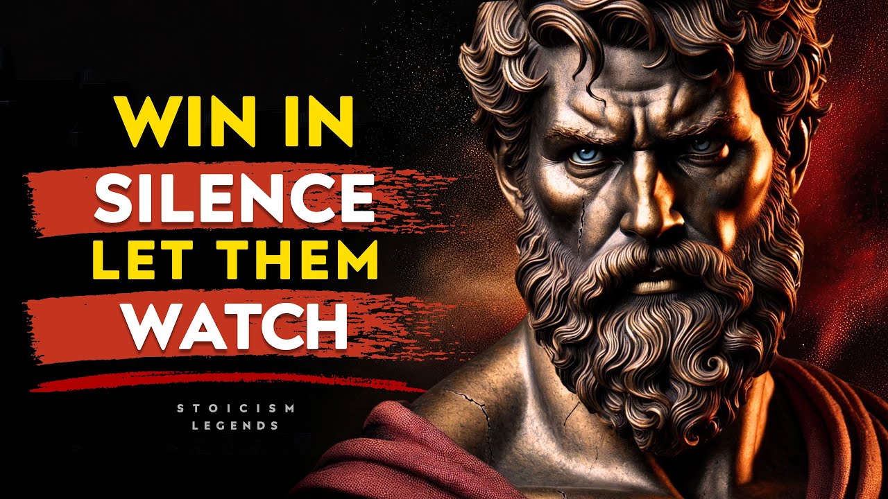 You Will Win In Silence and Let Them Watch From Far - Stoicism Legends