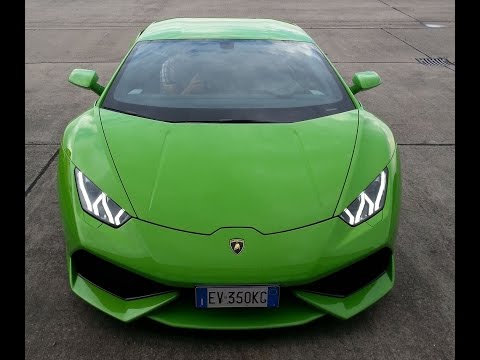 Huracan LP 610-4 on speed - Lamborghini kick down 0 - 280 km/h