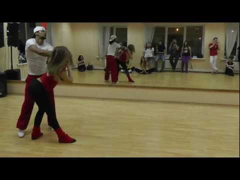 Zouk Class 26.01.12 at Brazuka Dance School - Wakko Oliviér & Маша Величкина