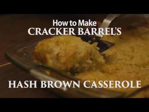 How to Make Cracker Barrel's Hash Brown Casserole