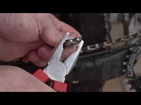 der Trick mit dem Kettenschloss - SRAM Powerlock öffnen