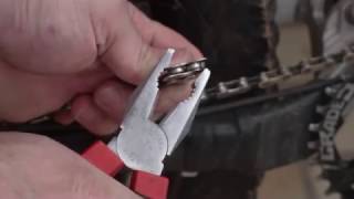 How to open up a chain connector the easy way - SRAM powerlock - how to / tutorial