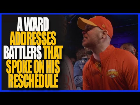 A WARD ADDRESSES AYE VERB, HOLLOW, GEECHI, AND BIGG K ABOUT RESCHEDULING HIS BATTLE - RBE