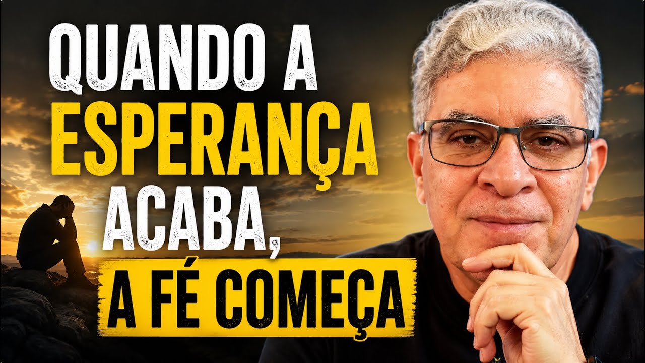 QUANDO A ESPERANÇA ACABA, A FÉ COMEÇA
