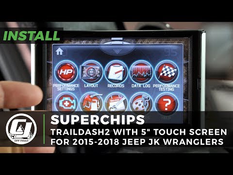 Jeep JK Wrangler Install: Superchips TrailDash2 with 5" Touch Screen Display