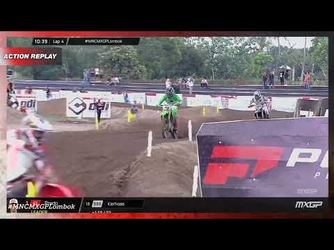 Seewer and Febvre fight for third | MXGP RAM Qualifying Race | MNC MXGP of Lombok-Indonesia 2023