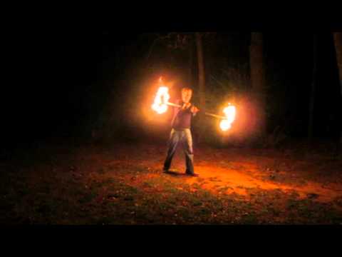 First time firing up the dragon staff - March 2013