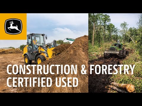 Certified Used Construction & Forestry Equipment | John Deere