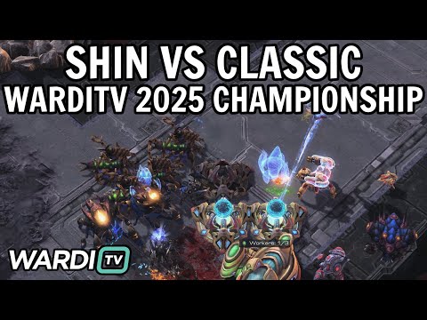 SHIN vs Classic (ZvP) - Grand Finals WardiTV 2025 Championship [StarCraft 2]