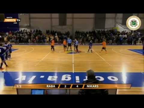 2013.01.19. RABA - FK Nikars (2:4) Telpu futbola čempionāts