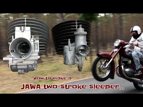 JAWA 2-stroke power tuning 350 cc / 559R (part 1)