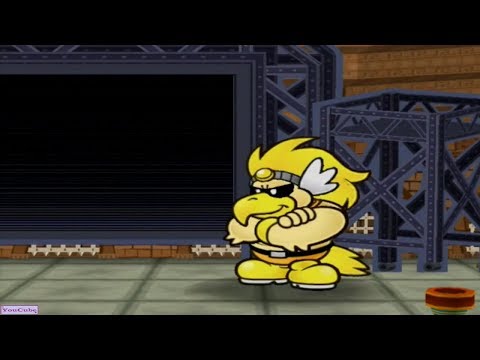 Paper Mario The Thousand-Year Door - CH3 - Rawk Hawk (Boss)