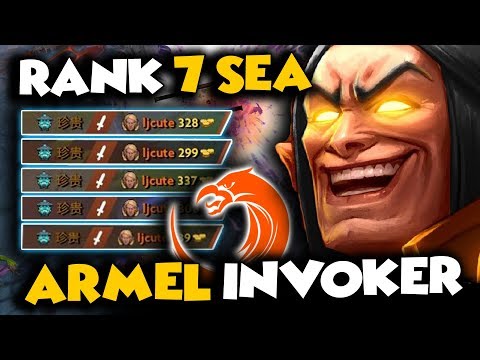 TNC.Armel Rank 7 Plays Invoker VS Hard Storm Rank 4 - Talented Filipino Player - Dota 2 Invoker