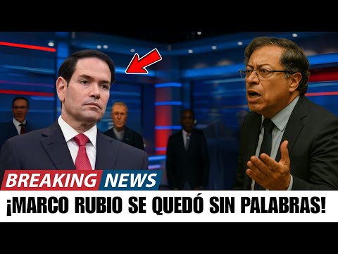 MARCO RUBIO INSULTA A GUSTAVO PETRO Y A COLOMBIA…Y RECIBE UNA RESPUESTA BRUTAL QUE LO DEJA EN SHOCK