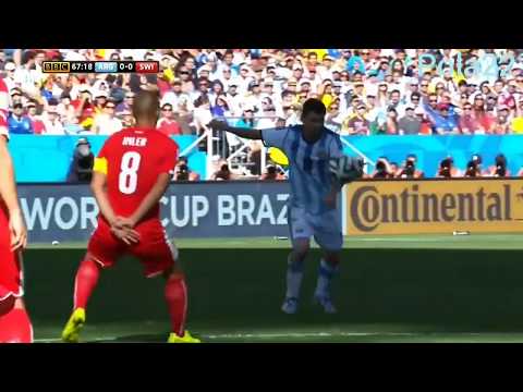 Lionel Messi vs Suiza FIFA Word Cup 2014 HD 720P-parte3