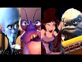 1 Second From 78 Animated Movies