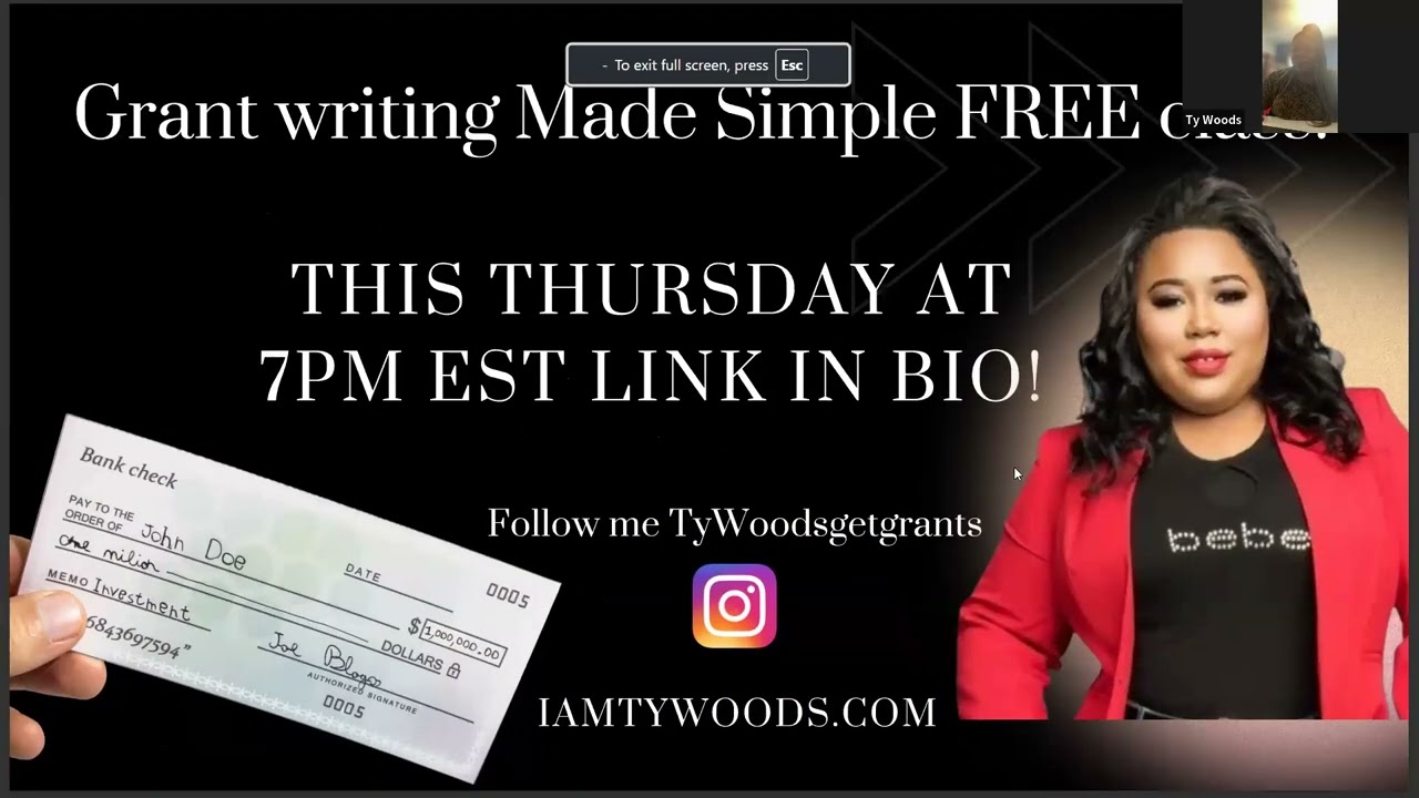 How to write winning Grant proposal Workshop