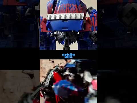 Transformers Stop Motion #Short Age of Extinction Studio Series Optimus Prime Transformation