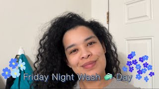 Friday Night Wash 🧼 Day | Curly Cami Channel