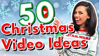 50 Vlogmas Video Ideas 2020 l Christmas Video Ideas 2020 l Video Ideas For Small YouTubers 2020
