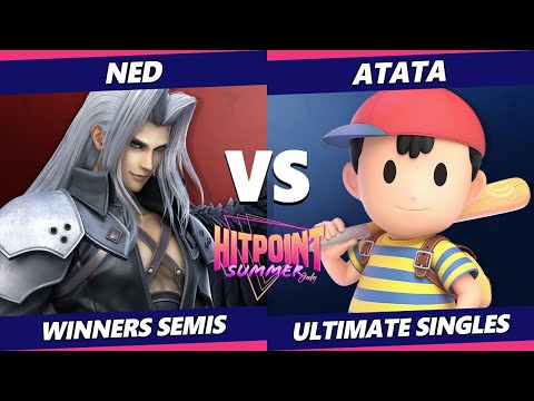 Hitpoint Summer July Winners Semis - Ned (Sephiroth) Vs. ATATA (Ness) SSBU Ultimate Tournament