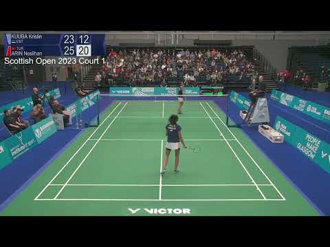 Match point - Kristin Kuuba vs Neslihan Arin - WS, Final - Scottish Open 2023