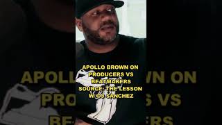 APOLLO BROWN Defines The Terms Beatmaker &amp; Producer