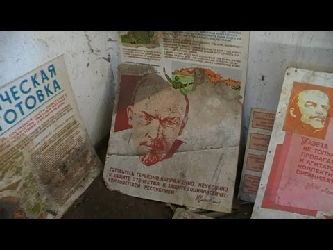 Szovjet katonai szemléltető plakátok - Szellemvárosok vlog 3. rész