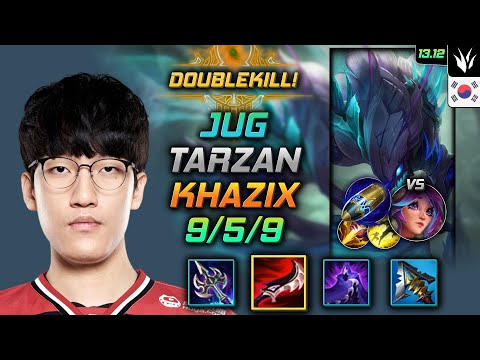Kha'Zix Jungle Build Tarzan Duskblade of Draktharr First Strike - LOL KR Challenger Patch 13.12
