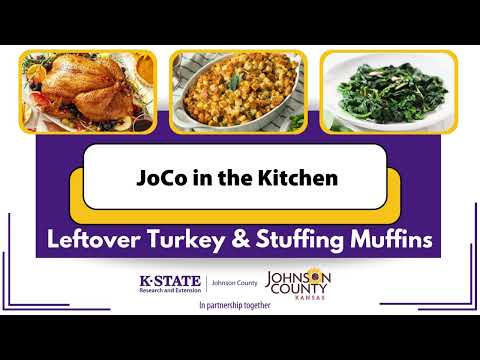 Leftover Turkey & Stuffing Muffins