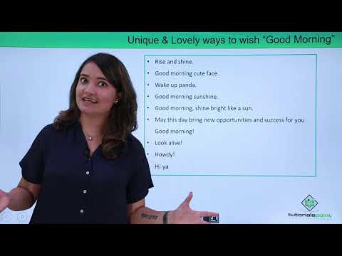 Unique and Lovely ways to Wish Good Morning