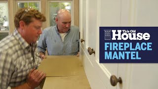 How to Install a Cast Stone Fireplace Mantel | This Old House