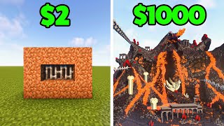 $2 vs $1000 Minecraft Prison Escape