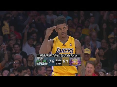 Nick Young 25 Points vs Minnesota Timberwolves - Full Highlights 20/12/2013