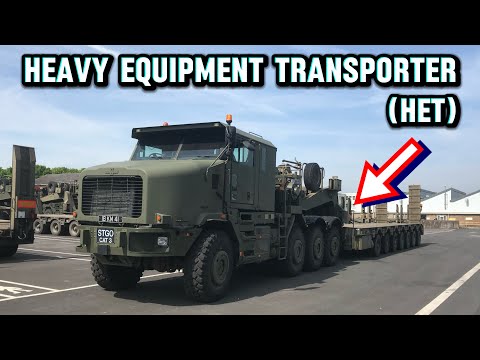 Driving the British Army’s Monster HET Tank Transporter | POV Experience