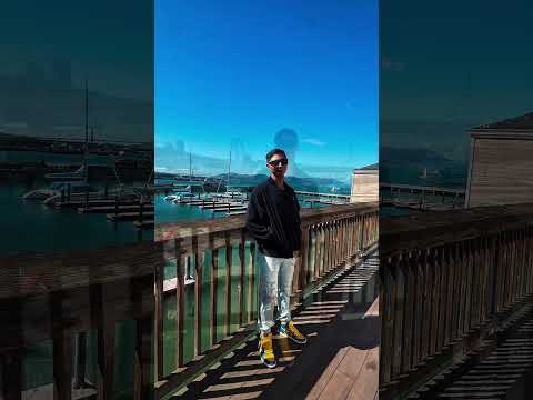 Un momento de paz frente al mar en San Francisco 🌊☀️ #SanFrancisco #VistaAlMar #MomentosDePaz #vida