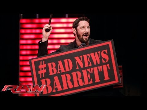 Bad News Barrett's New Year's Toast: Raw, Dec. 30, 2013