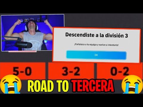 DESCIENDO A TERCERA DIVISIÓN DE EFOOTBALL... ¿ME RINDO? 😭