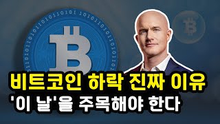 비트코인 반등세 보이다가 다시 하락한 진짜 이유! '이 날' 발표되는 지표를 주목해야 한다! 이더리움 솔라나 리플 XRP