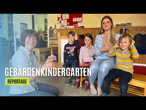 Sign language in kindergarten | Wuppertal