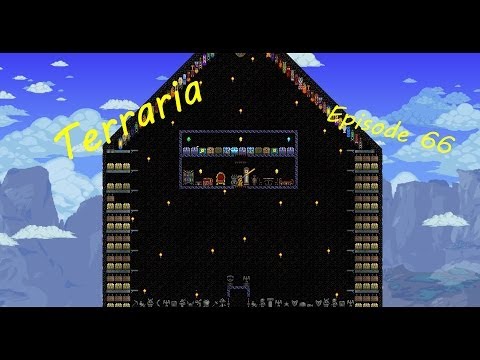 Lets Play Terraria Episode 66: This is Going to be a terrible night