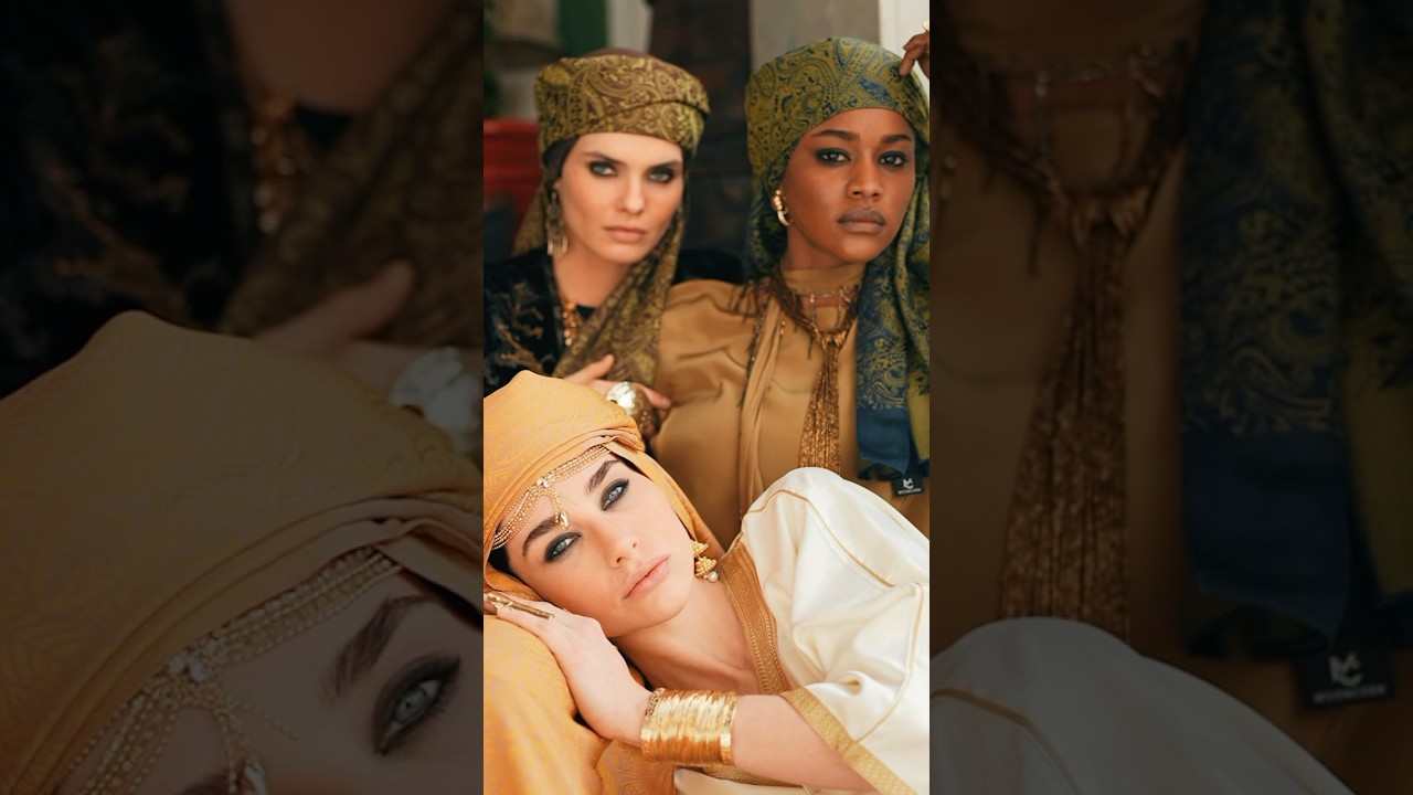 Modern ve gelenekselin buluştuğu şal. MARRAKECH koleksiyonu şimdi Mooncorn’da.