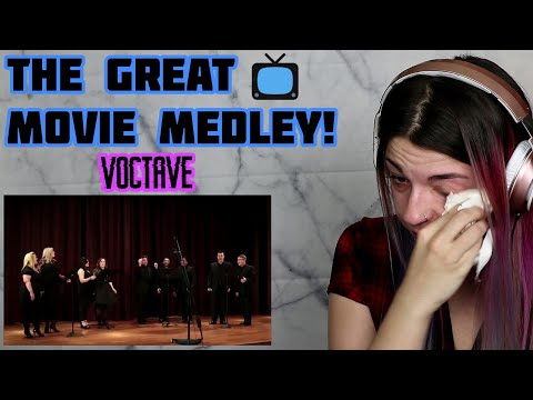 REACTION | VOCTAVE "THE GREAT MOVIE MEDLEY"