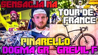 Sensacja na Tour De France! Dogma GR i Grevil F - nowości Pinarello! Giro d'Italia Women #bikeweek