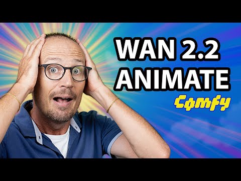 Comment Wan2.2 Animate transforme une simple image en vidéo animée bluffante !! | Comfyui