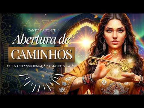 🔓 Abertura de Caminhos | Cantos Poderosos para Liberar Bloqueios e Destravar com Luz e Amor