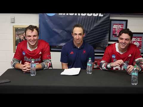 Men's Lacrosse NCAA Tournament First Round Postgame Press Conference