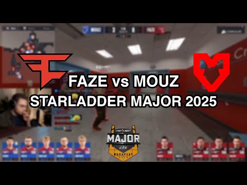 Ohnepixel | FAZE vs MOUZ | STARLADDER BUDAPEST MAJOR 2025 | QUARTERFINALS | FULL VOD