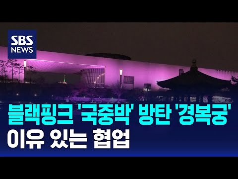 블랙핑크 '국중박' 방탄 '경복궁'…이유 있는 협업 / SBS